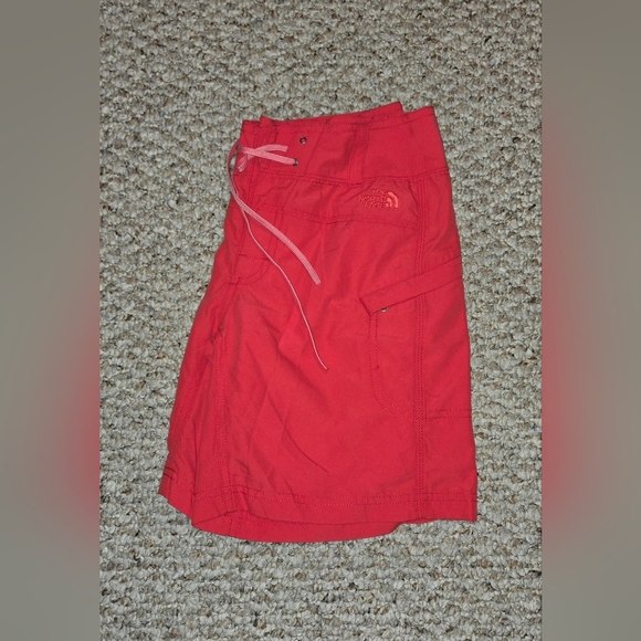 The North Face Board Shorts Red Women's Size 4 - Picture 1 of 7